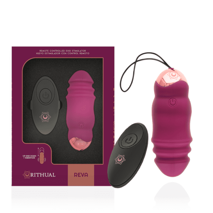 Œuf vibrant par stimulation va et vient - Rithual