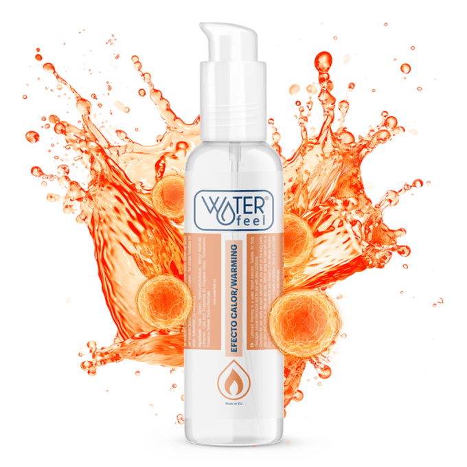 Lubrifiant effet chaud à base d'eau 150 ml - Waterfeel