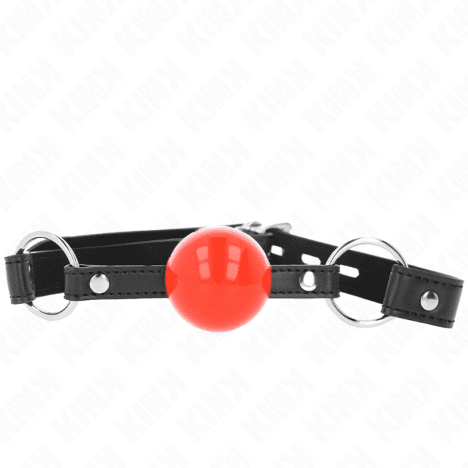 Baillon SM avec boule rouge et cadenas - 2' Xperience