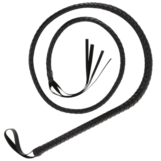 Fouet long de bondage 210 cm - Darkness